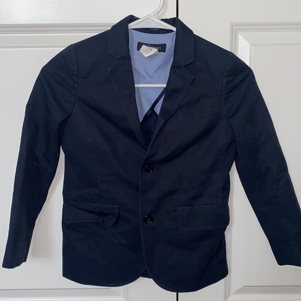 Crewcuts navy size 6-7 blazer